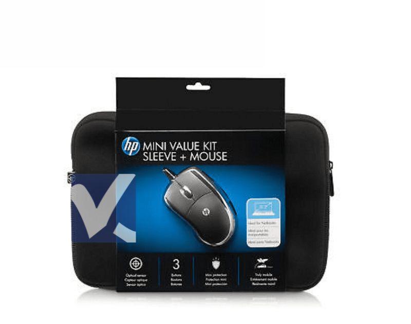 Чанти за лаптопи HP MINI VALUE KIT SLEEVE + MOUSE